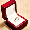 Verlobungsring i517 in Gold mit Diamant 0,15 ct – 0,25 ct