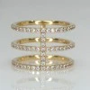 Cadeauring i613DiA in goud met diamanten