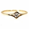 Bague de fiançailles en or avec diamant 0,10 ct - 0,25 ct - modèle i666
