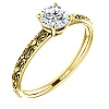 Verlobungsring i71618 in Gold mit farblosem Diamant 0,20 ct – 0,25 ct