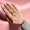 Gouden verlovingsring met ovale diamant GIA 1.00ct - model i2435