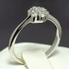 Bague cadeau en or avec diamants - modèle i028