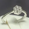 Bague cadeau en or avec diamants - modèle i028