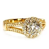 Anello di fidanzamento i122311DiDi in oro con diamanti - GIA 0,50 ct - 0,70 ct