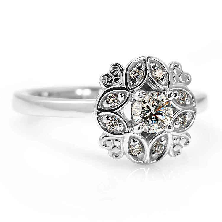 i72000DiDi Gold Engagement Ring with Diamonds