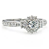Verlobungsring i3069DiDi aus Gold mit Diamanten – GIA 0,30 ct – 0,40 ct
