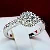 Verlobungsring i3069DiDi aus Gold mit Diamanten – GIA 0,30 ct – 0,40 ct