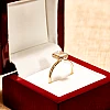 Halo Gold Engagement Ring with Emerald Diamond GIA Certificate 1.00ct - model i4522