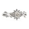 Nature-inspired Engagement Ring in 18k Gold or Platinum with 1.00ct GIA Certified Oval Diamond - model i4708
