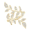 Leaf Ring i344 in Gold or Platinum with Natural Diamonds
