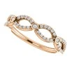 Anillo de regalo de oro con diamantes - modelo i122841