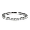 Anillo de oro semieternidad con diamantes - modelo i123194