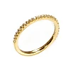 Anillo de oro semieternidad con diamantes - modelo i123194