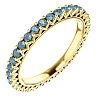Geschenkring i123391db in Gold oder Platin mit blauen Diamanten