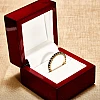 Anello Eternity Gift in oro giallo 14k con diamanti neri - modello i123391