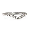 Goldener Geschenkring mit Diamanten - Modell FM63C