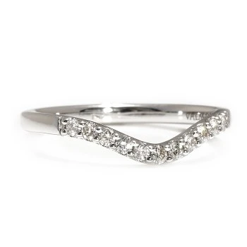 Gold Gift Ring with Diamonds - model FM63C