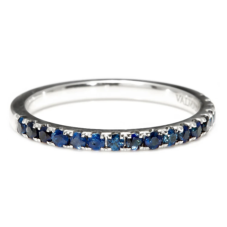 Bague cadeau en or avec saphirs - modèle i2029