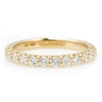 Gold or Platinum Gift Ring with Diamonds - model i033