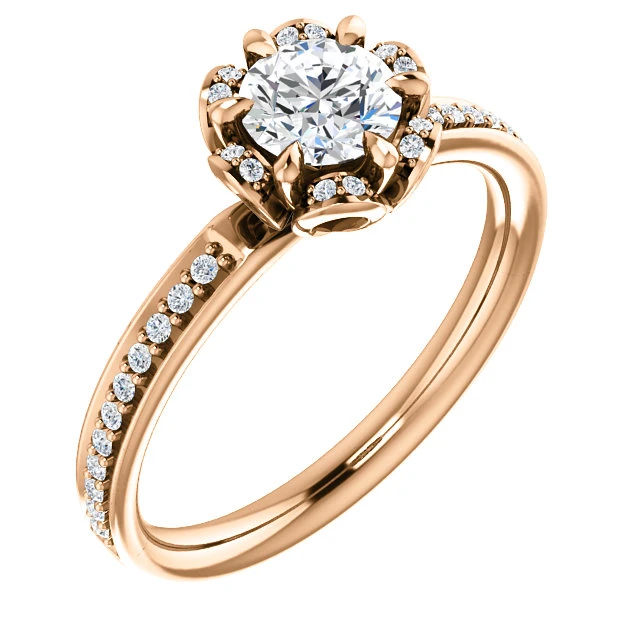 Anello di fidanzamento i121997DiDi in oro con diamanti - GIA 0,30 ct - 0,40 ct