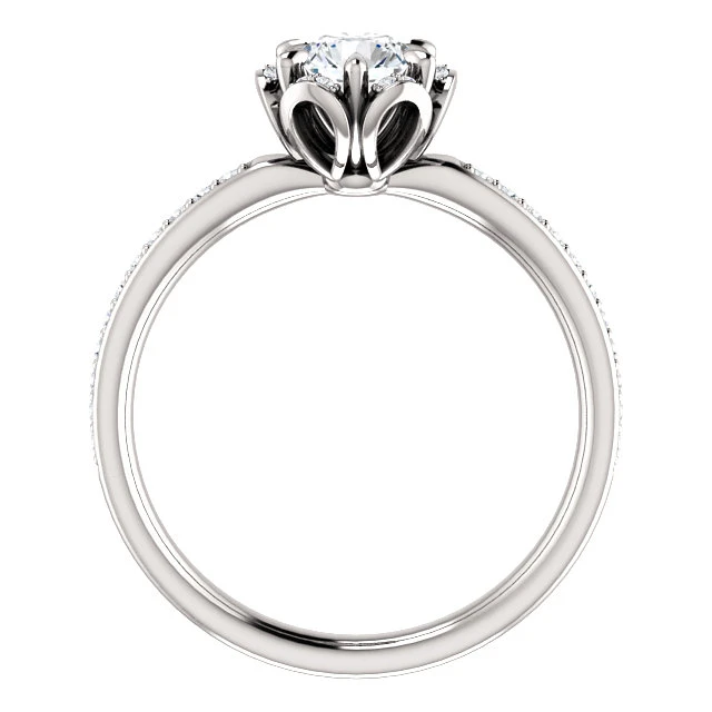 Anello di fidanzamento i121997DiDi in oro con diamanti - GIA 0,30 ct - 0,40 ct