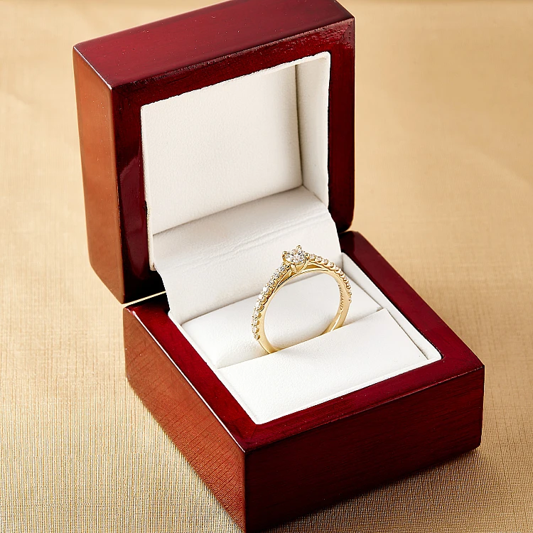 i122096DiDi Gold-Verlobungsring mit Diamanten 0,20 ct – 0,25 ct