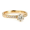 Verlobungsring i2174DiDi aus Gold mit Diamanten – GIA 1,00 ct
