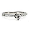 Bague de fiançailles en or avec diamant central certifié GIA de 0,30 ct ou 0,40 ct et diamants secondaires - modèle i504