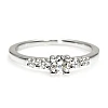 18k Gold SideStone Engagement Ring with GIA Certified Brilliant Diamond - model i579