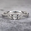 Bague de fiançailles en or avec diamants 0,10 ct - 0,25 ct - modèle i71845