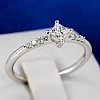 Engagement ring i1731dipdi in Gold with Princess Diamond and Diamonds
