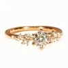 Gold Engagement Ring with GIA Certified Diamond 1.00ct - model i3122