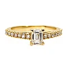 Verlobungsring i645dchdi Modell Tiffany Novo in Gold mit Diamanten – GIA 0,50 ct – 0,70 ct