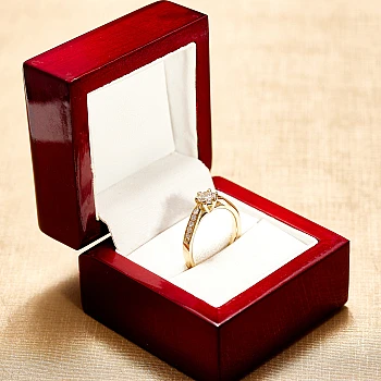 Anello di fidanzamento in oro i864DiDi con diamanti - GIA 0,30 ct - 0,40 ct