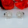 Ohrringe um 1579 in Gold oder Platin mit Diamanten