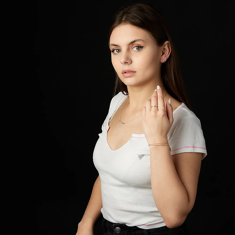 Pendientes de oro con diamantes incoloros de 2,00 ct con certificación GIA - modelo c1626