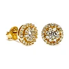 Ohrringe aus Gold oder Platin mit farblosen Diamanten c1647didi