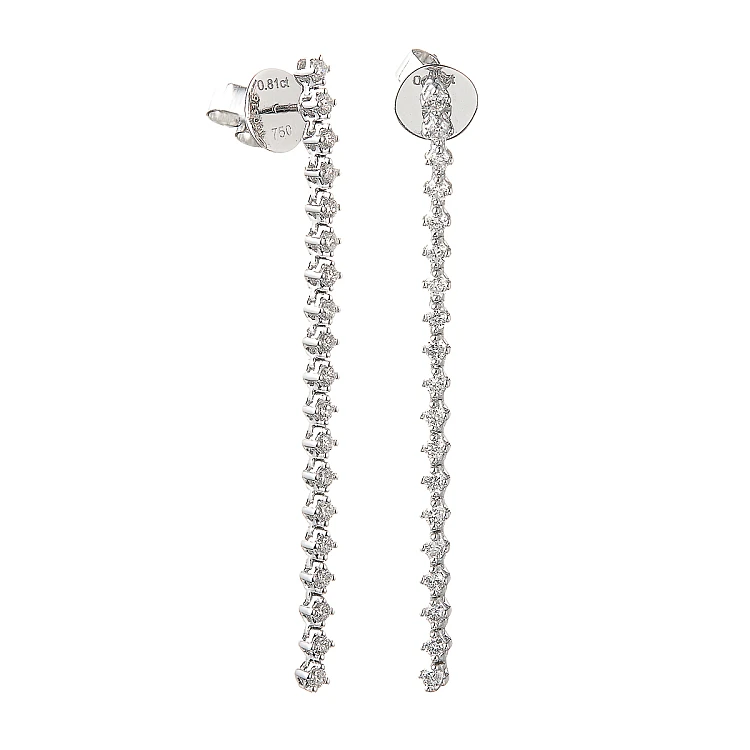 Oorbellen c2179 in goud met diamanten