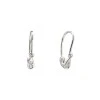 Pendientes de oro con diamantes - modelo c2719