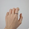 Bague cadeau en or ou en platine avec saphirs - modèle i2003