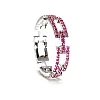 Fashion Gold Ring with Rubies - model i2029