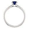 Verlovingsring in goud met saffier 122005Sf