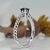 Verlovingsring in goud met saffier 71746Sf