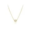 Collier ras du cou en or avec diamants naturels - modèle pan2052
