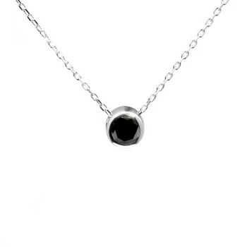 Gold Choker with Black Diamond - model pan563