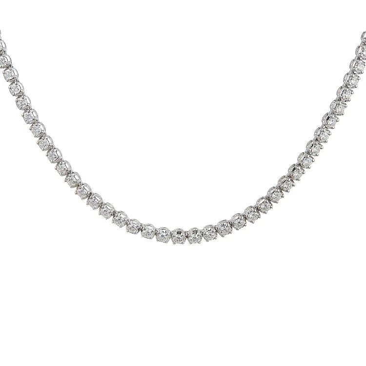 Collana Tennis in Oro e Diamanti col706