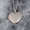 Medaglione a cuore per foto in padella doro86053