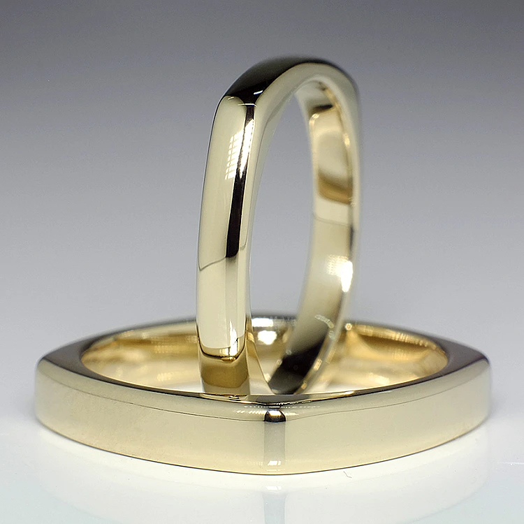 Eheringe v025 Prinzessin in Gold
