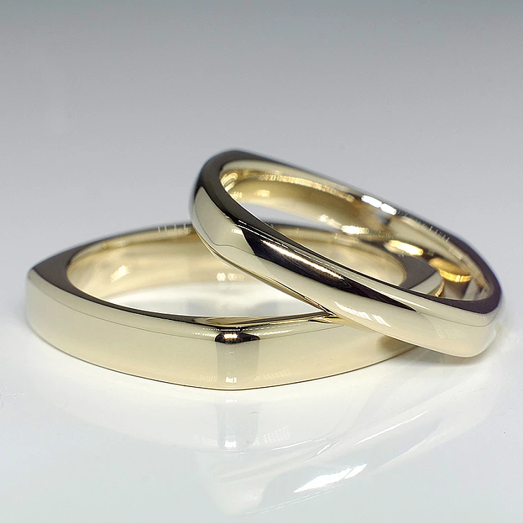 Eheringe v025 Prinzessin in Gold