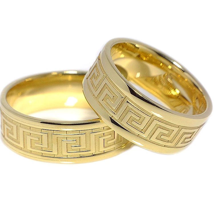 Gouden v081 trouwringen